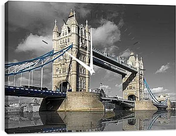 Часы картина - Тауэрский Мост