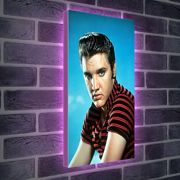 Лайтбокс световая панель - Элвис Пресли. Elvis Presley