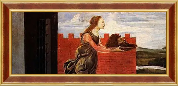 Картина в раме - Predella table of the San Barnaba Altar (2) Сандро Боттичелли