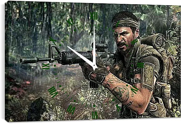 Часы картина - Call Of Duty
