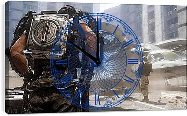 Часы картина - Call Of Duty: Advanced Warfare