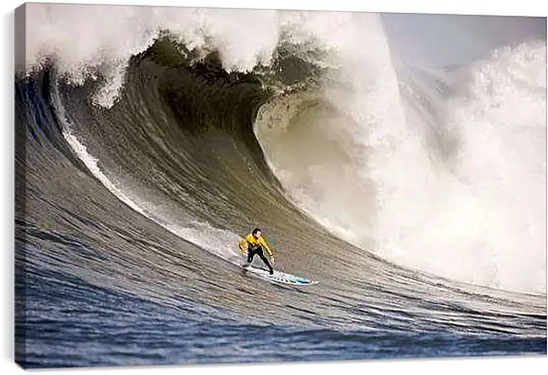 Постер на подрамнике - Серфингист удачи