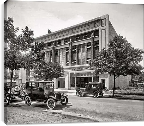 Постер на подрамнике - Америка в начале 20 века