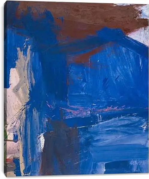 Постер на подрамнике - A Tree in Naples. Дерево в Неаполе. Виллем де Кунинг