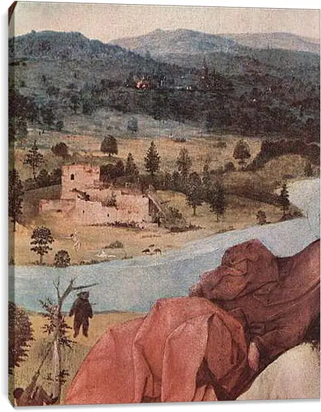 Постер на подрамнике - Hl. Christophorus. Иероним Босх