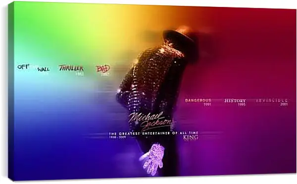 Постер на подрамнике - Майкл Джексон. Michael Jackson
