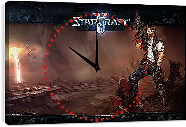 Часы картина - Starcraft