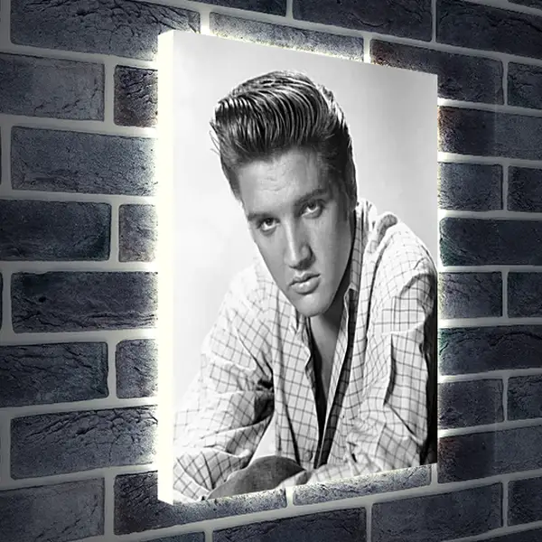 Лайтбокс световая панель - Элвис Пресли. Elvis Presley