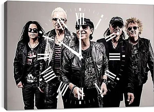 Часы картина - Скорпионс. Scorpions