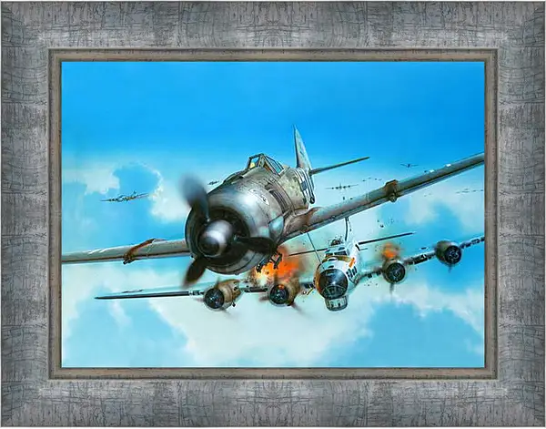 Картина в раме - Самолет