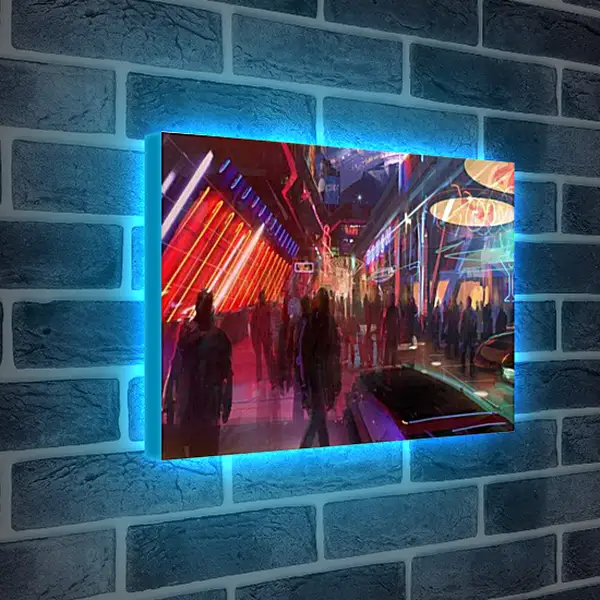 Лайтбокс световая панель - Mass Effect 2