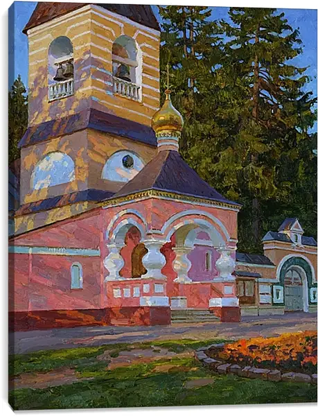 Постер на подрамнике - Тёплый вечер