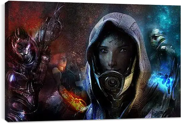 Постер на подрамнике - Mass Effect 3