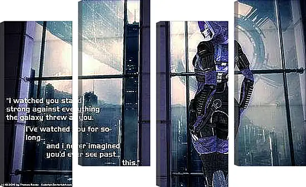 Модульная картина - Mass Effect 2