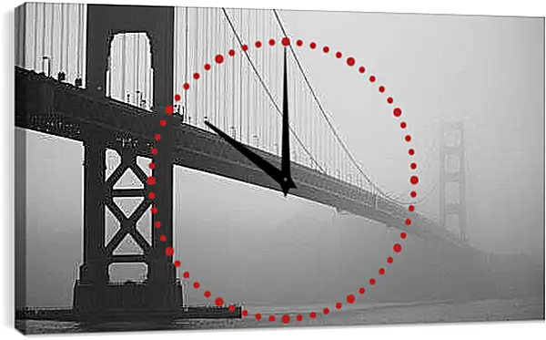 Часы картина - Бруклинский мост