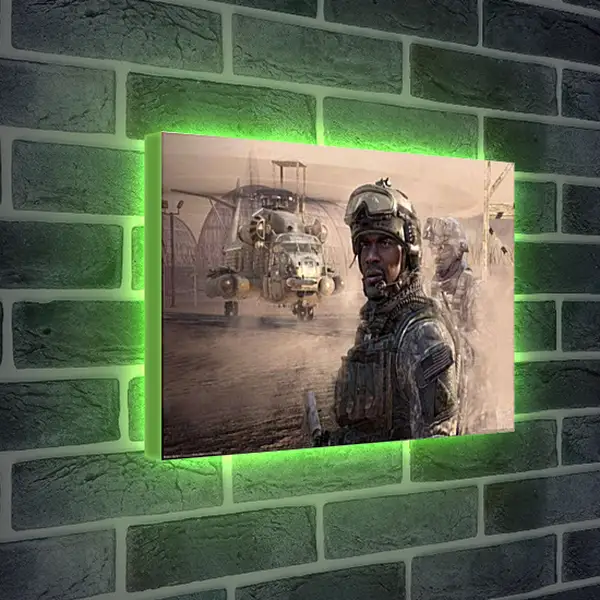 Лайтбокс световая панель - Call Of Duty 4: Modern Warfare