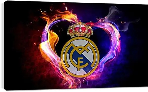 Постер на подрамнике - Огненная Эмблема Реал Мадрид