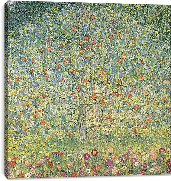 Постер на подрамнике - Apfelbaum I. Густав Климт