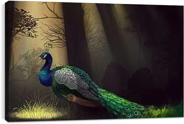 Постер на подрамнике - Арт Павлин