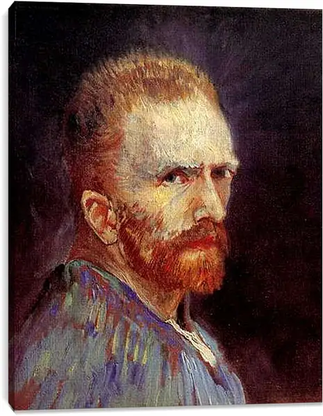 Постер на подрамнике - Автопортрет. Винсент Ван Гог