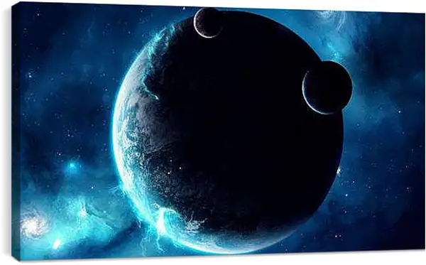 Постер на подрамнике - Космос