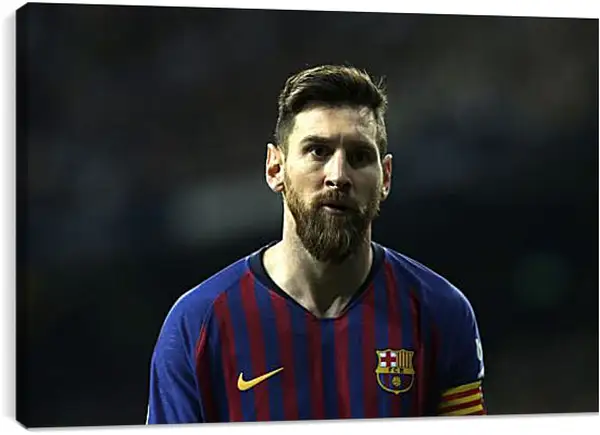 Постер на подрамнике - Лионель Месси