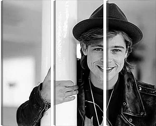 Модульная картина - Брэд Питт. Brad Pitt