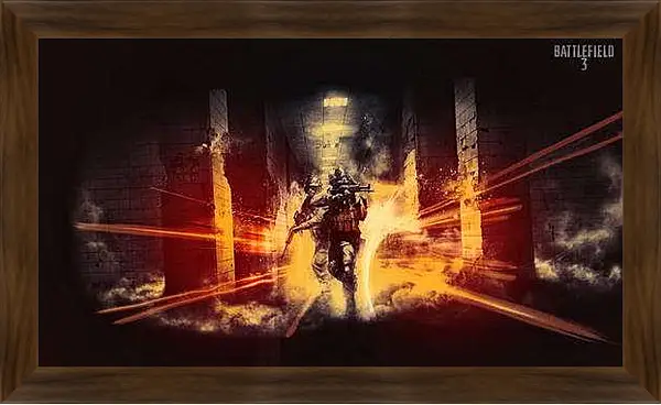 Картина в раме - Battlefield 3