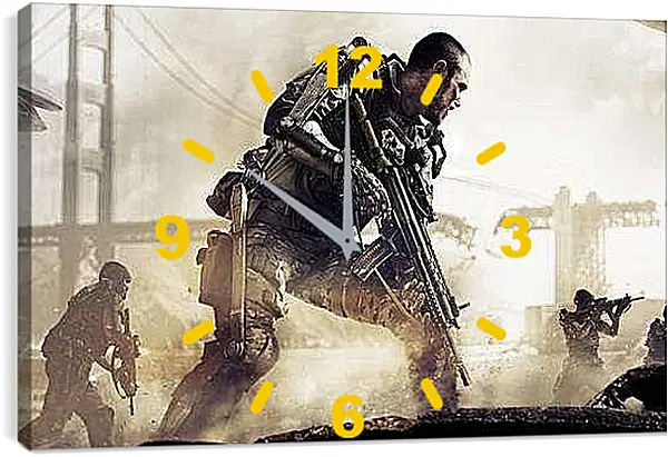 Часы картина - Call Of Duty: Advanced Warfare