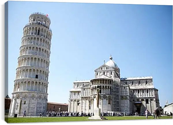 Постер на подрамнике - Пизанская башня 2. Италия