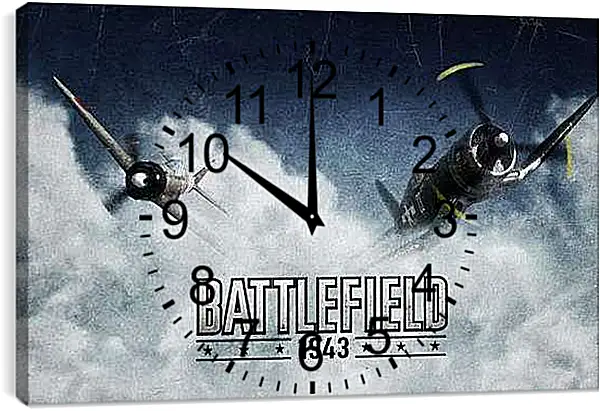 Часы картина - Battlefield 1943