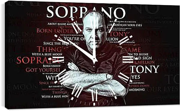 Часы картина - Клан Сопрано. The Sopranos