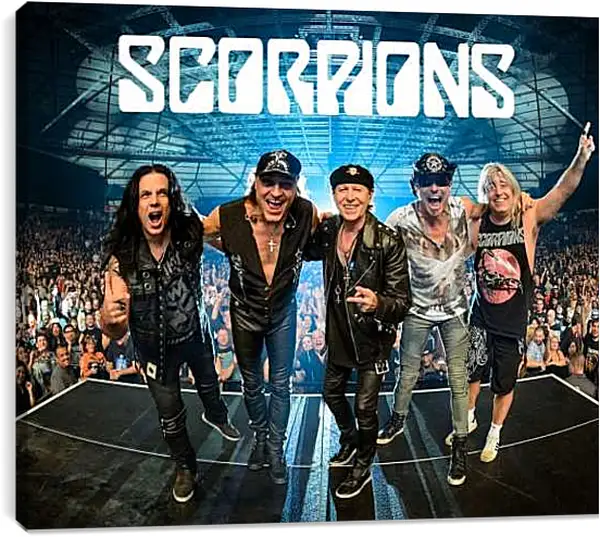 Постер на подрамнике - Скорпионс. Scorpions