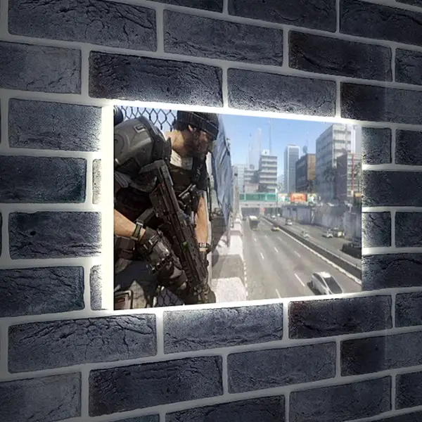 Лайтбокс световая панель - Call Of Duty: Advanced Warfare