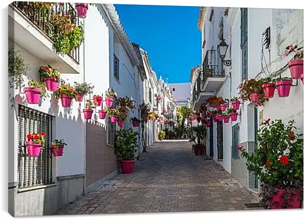 Постер на подрамнике - Эстепона, Андалусия, Испания