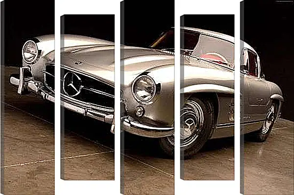 Модульная картина - Mercedes Benz 300sl