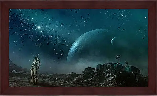 Картина в раме - Космос