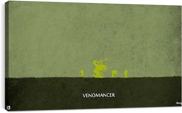 Постер на подрамнике - DotA 2