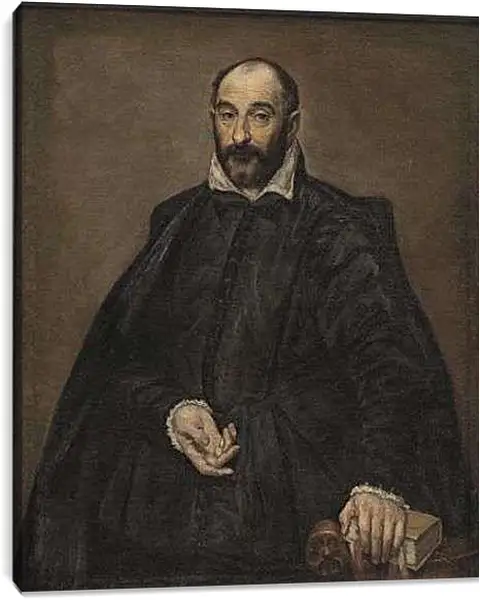 Постер на подрамнике - Retrato de un Hombre. Эль Греко