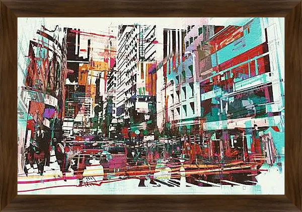 Картина в раме - ART город
