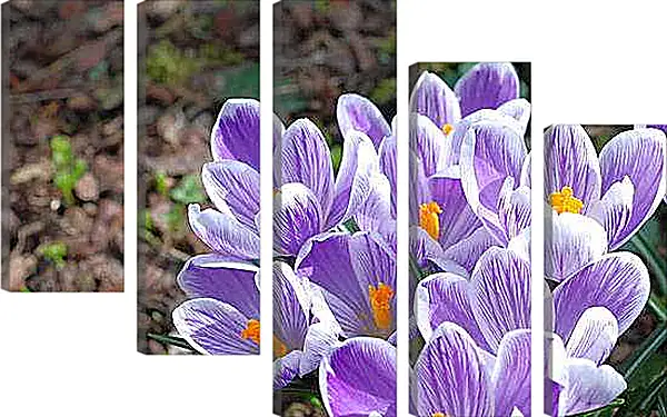 Модульная картина - Весна