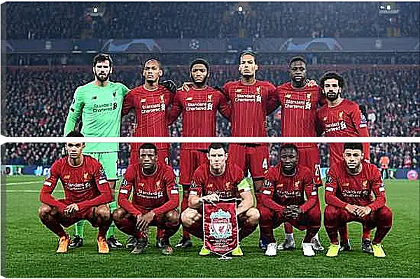 Модульная картина - Фото перед матчем ФК Ливерпуль. FC Liverpool