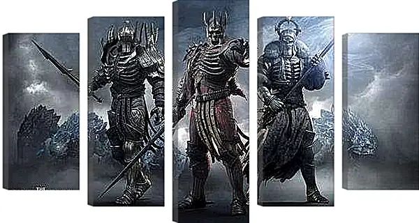 Модульная картина - The Witcher 3 (Ведьмак), Дикий гон