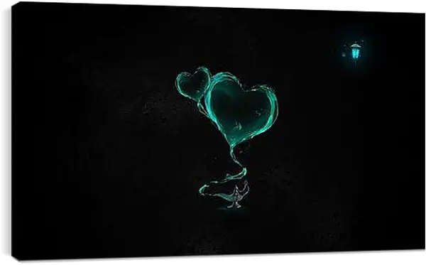 Постер на подрамнике - Любовь