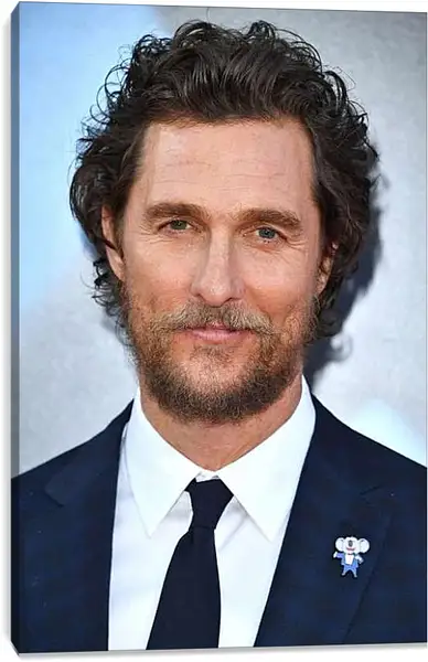 Постер на подрамнике - Мэттью Макконахи. Matthew McConaughey