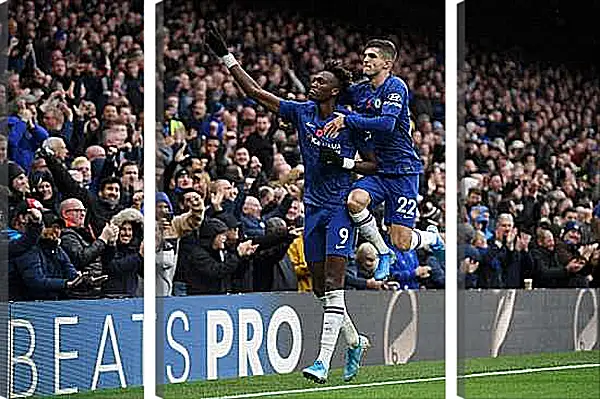 Модульная картина - Празднование гола. ФК Челси. FC Chelsea