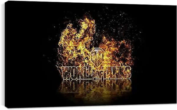 Постер на подрамнике - World Of Tanks