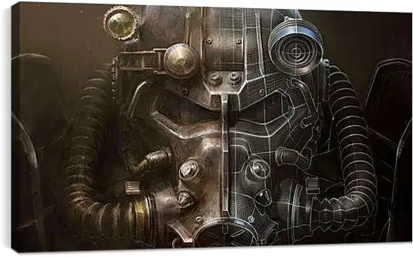 Постер на подрамнике - Fallout