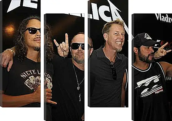 Модульная картина - Металлика. Metallica