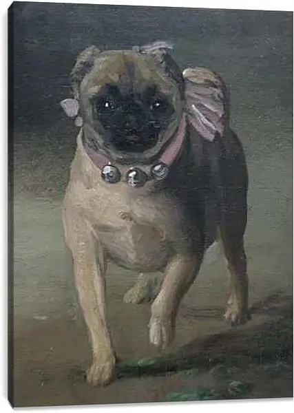 Постер на подрамнике - The Marquesa de Pontejos (Detail). Франсиско Гойя